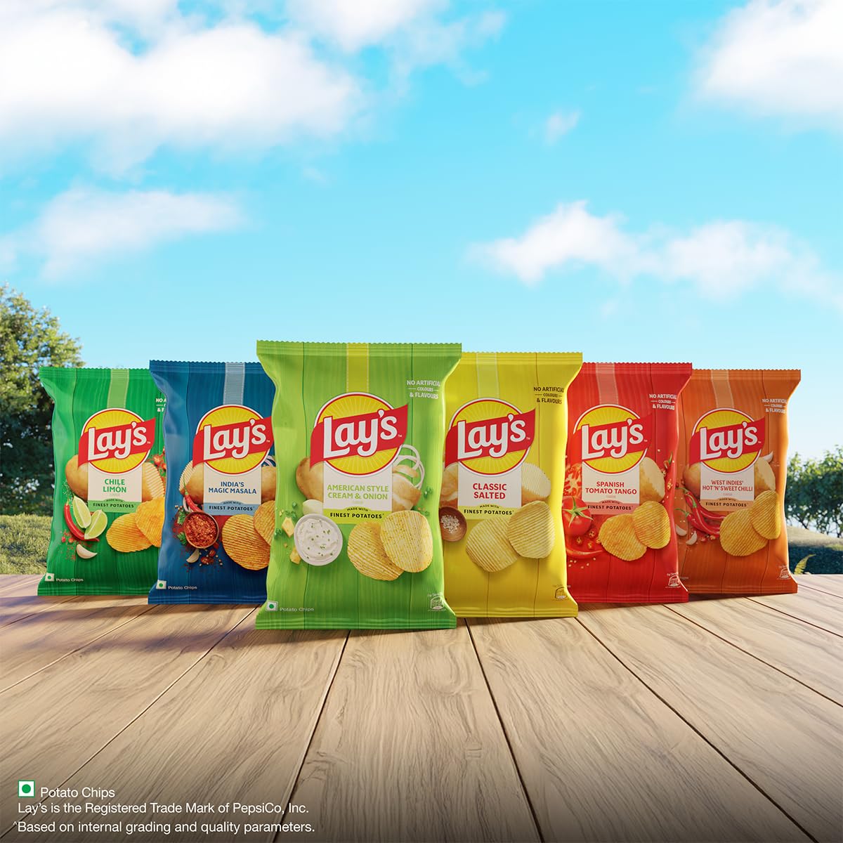 Lay's American Style Potato Chips - Cream & Onion, 58 GRAMS